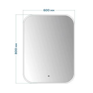 Зеркало Maretti Florenza FL146080P69EL 60x80 см